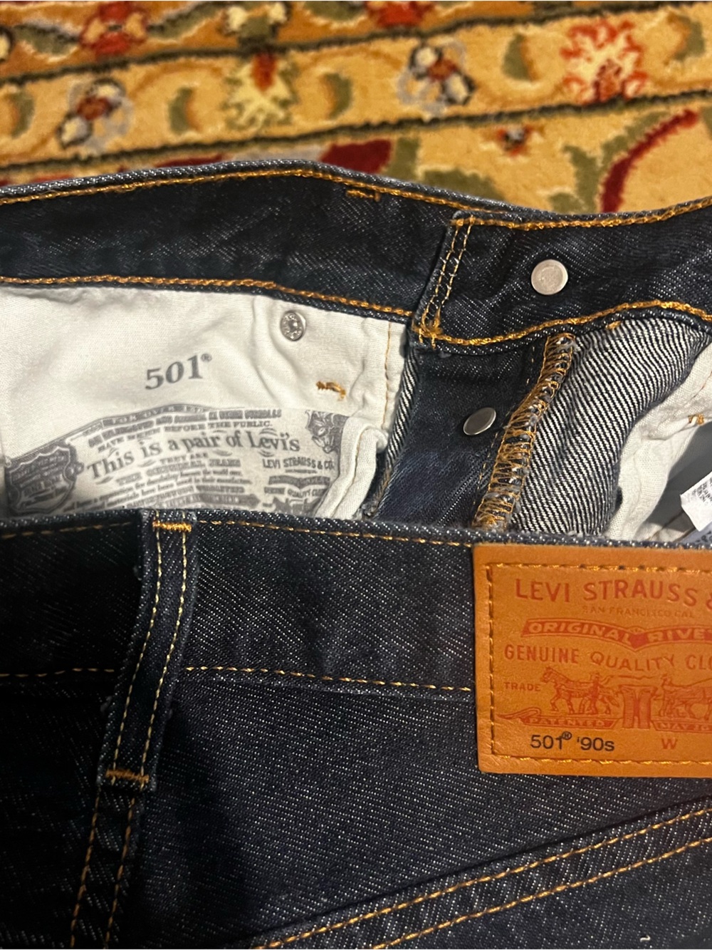 levi’s 501’s jeans 90s - Picture 4 of 4